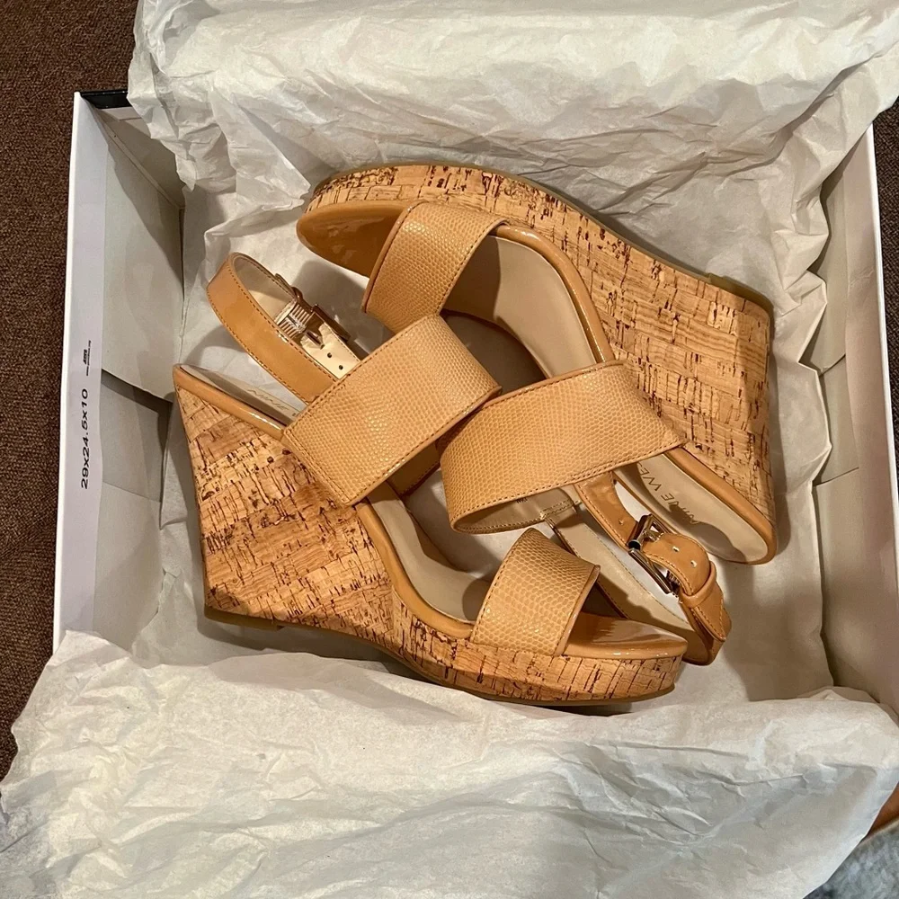 Nine West Cork Wedges - Picture 13 of 16